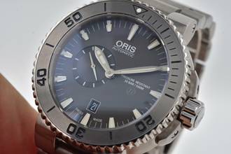Thumbnail von Oris Aquis Titan Small Date Titanium 01 743 7664 7253