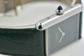 Thumbnail von Cartier Tank Must de Cartier WSTA0056 Green Grün