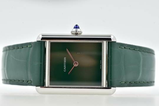  Cartier Tank Must de Cartier WSTA0056 Green Grün 