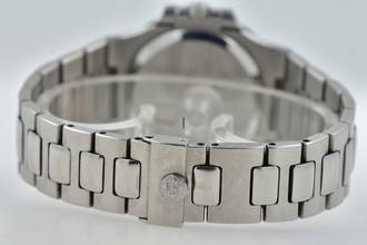 Thumbnail von Patek Philippe Nautilus Blue Dial Stahl Steel 3800 Vintage 1997 Full Set LC100