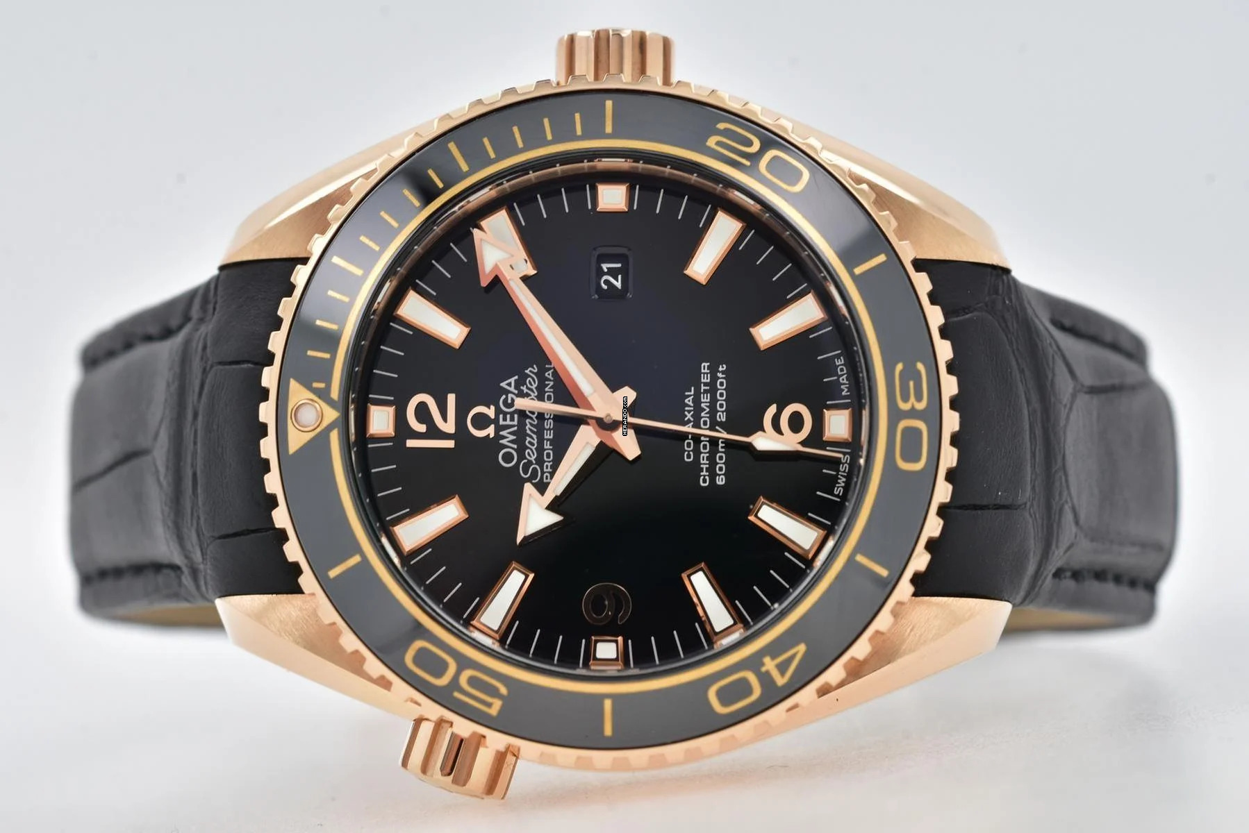 Omega Seamaster Planet Ocean 37.5mm 18k Roségold Rose Gold 23263382001001