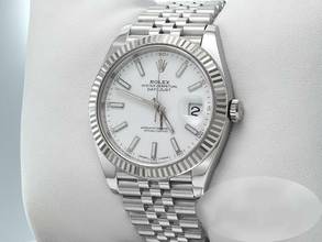 Thumbnail von Rolex Datejust 41 126334 Edelstahl Weissgold 750 Automatik Stahl Gold Stainless Steel 18kt White Gold Jubilé-band Chronometer Oyster