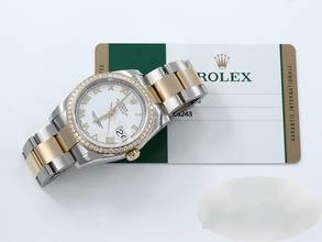 Thumbnail von Rolex Datejust 36 36mm 116243 2016 Lc100 Stahl Gelbgold 750 Diamanten Automatik Stainless Steel 18kt Yellow Gold Oyster-band Chronometer White Dial