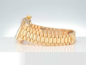 Thumbnail von Rolex Lady-Datejust Gelbgold 750 Diamanten 1997 Automatik Gold Damen