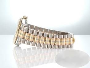 Thumbnail von Rolex Datejust 31 Weissgold Rosegold Gelbgold 750 Diamanten Automatik 18kt Gold President-band Chronometer Oyster