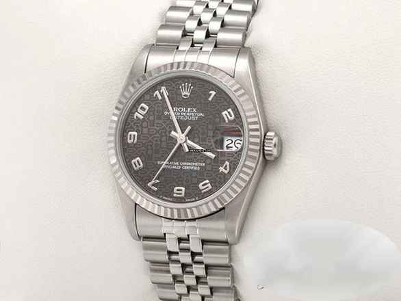  Rolex Datejust 31 31mm Stahl Weissgold 750 1997 Automatik Gold Damen 