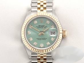 Thumbnail von Rolex Lady-Datejust 28mm 279173 Edelstahl Gelbgold 750 Diamanten Automatik Gold