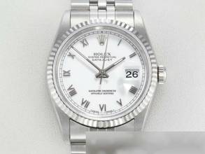 Thumbnail von Rolex Datejust 36 36mm 16234 1999 Stahl Weissgold 750 Automatik Gold Date Just Stainless Steel 18kt White Gold Jubilé-band Chronometer Oyster