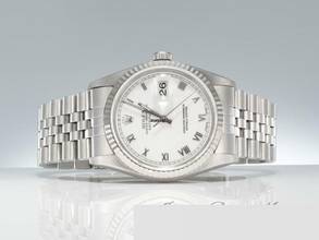 Thumbnail von Rolex Datejust 36 36mm 16234 1999 Stahl Weissgold 750 Automatik Gold Date Just Stainless Steel 18kt White Gold Jubilé-band Chronometer Oyster