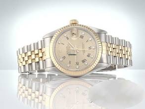 Thumbnail von Rolex Datejust 31 Medium Stahl Gelbgold 750 Diamanten Automatik Gold Stahl Stainless Steel 18kt Yellow Gold Jubilé-band Chronometer Oyster