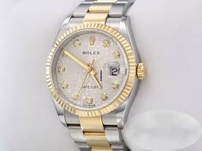 Thumbnail von Rolex Datejust 36 126233 Edelstahl Gelbgold 750 Diamanten Automatik Stahl Stainless Steel 18kt Yellow Gold Oyster-band Chronometer