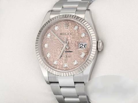  Rolex Datejust 36 36mm 126234 2021 Stahl Weissgold 750 Diamanten Automatik Gold 