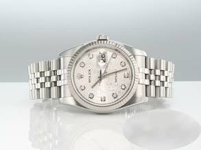 Thumbnail von Rolex Datejust 36 Mm 116234 2015 Stahl Weissgold 750 Diamanten Automatik Stainless Steel 18kt White Gold Jubilé-band Chronometer Oyster