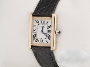 Thumbnail von Cartier Tank Solo Lady Tank Solo Edelstahl Gelbgold 750 2018 W5200002 Stahl Gold Damen