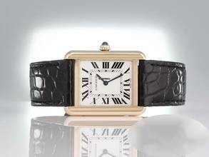 Thumbnail von Cartier Tank Solo Lady Tank Solo Edelstahl Gelbgold 750 2018 W5200002 Stahl Gold Damen