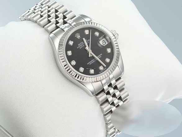  Rolex Datejust 31 31mm 178274 Stahl Weissgold 750 Diamanten Automatik 