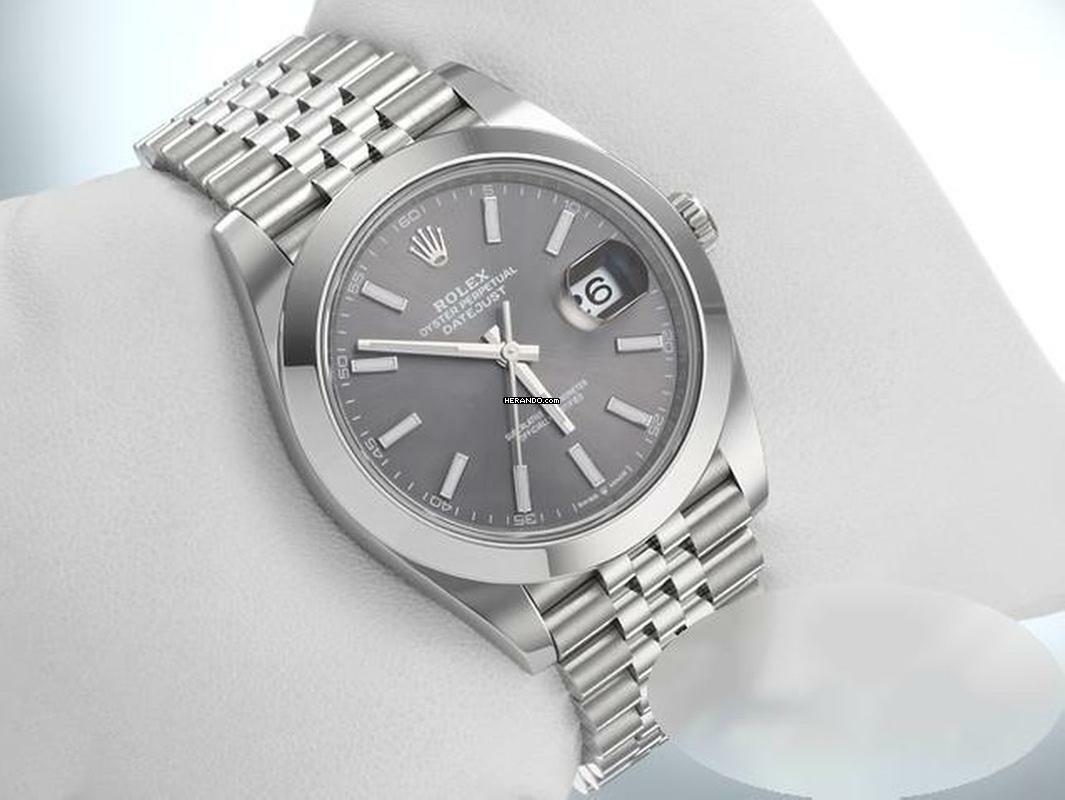 Rolex Datejust 41 41mm 126300 2024 Edelstahl Automatik Stahl Stainless Steel Jubilé-band Chronometer Oyster
