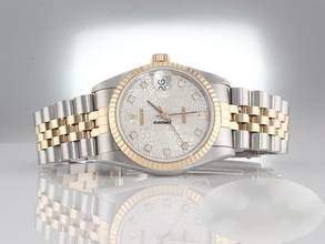Thumbnail von Rolex Datejust 31 Medium Stahl Gelbgold 750 Diamanten Automatik Stainless Steel 18kt Yellow Gold Stahl Jubilé-band Chronometer Oyster