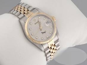Thumbnail von Rolex Datejust 31 Medium Stahl Gelbgold 750 Diamanten Automatik Stainless Steel 18kt Yellow Gold Stahl Jubilé-band Chronometer Oyster