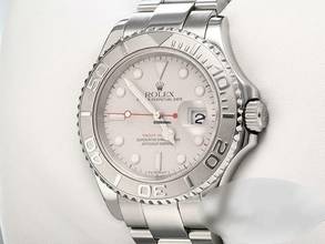 Thumbnail von Rolex Yacht-Master 40 16622 2003 Stahl Platin 40mm Automatik Yacht Master Stainless Steel Oyster-band