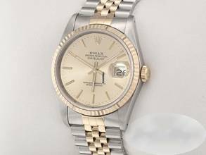 Thumbnail von Rolex Datejust 36 36mm 16233 Edelstahl Gelbgold 750 Automatik Stainless Steel 18kt Yellow Gold Jubilé-band Chronometer Oyster