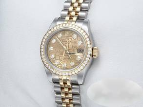 Thumbnail von Rolex Lady-Datejust 179383 Stahl Gelbgold 750 2011 Diamanten Automatik Stainless Steel 18kt Yellow Gold Jubilé-band Chronometer Oyster