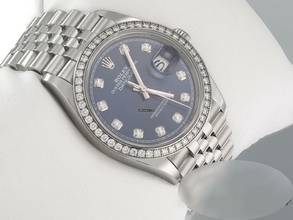 Thumbnail von Rolex Datejust 36 126284 Rbr 2019 Stahl Weissgold 750 Diamanten Automatik Stainless Steel 18kt White Gold Jubilé-band Chronometer Oyster Blue Dial