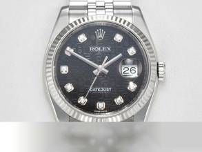 Thumbnail von Rolex Datejust 36 36mm 116234 Stahl Weissgold 750 Diamanten Automatik Gold