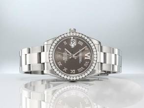 Thumbnail von Rolex Datejust 31 31mm Medium 178384 2011 Stahl Weissgold 750 Diamanten Automatik Stainless Steel 18kt White Gold Oyster-band Chronometer