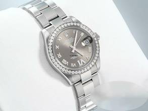 Thumbnail von Rolex Datejust 31 31mm Medium 178384 2011 Stahl Weissgold 750 Diamanten Automatik Stainless Steel 18kt White Gold Oyster-band Chronometer