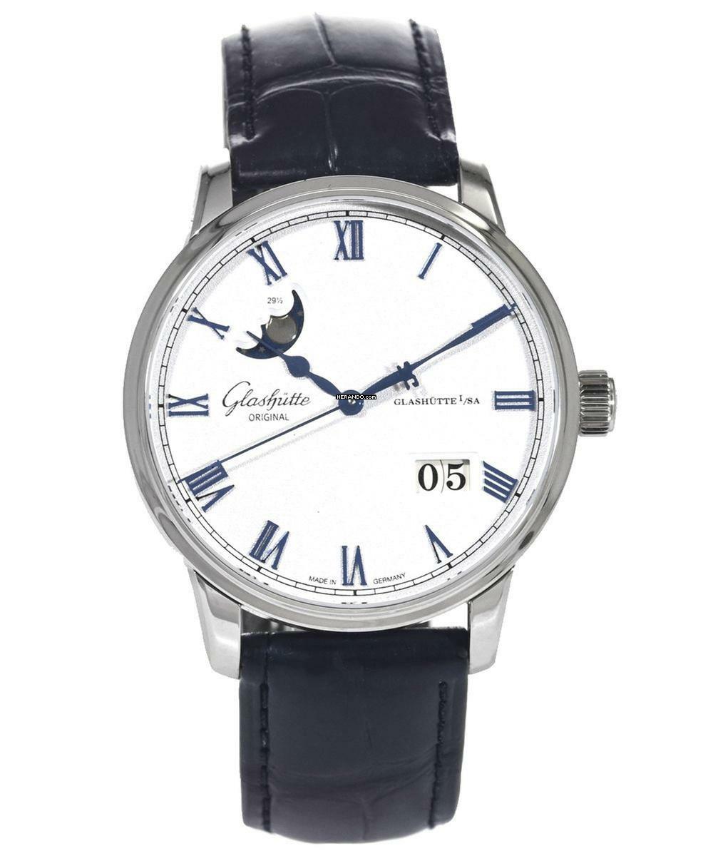  Glashütte Original Senator Excellence Panoramadatum Mondphase Ref. 1-36-24-05-02-61 