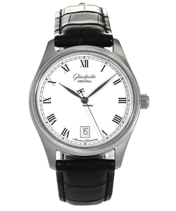  Glashütte Original Klassik Handaufzug Ref. 1-12-55-02-03-04 Selten - Komplettrevision bei Original 10.2025 
