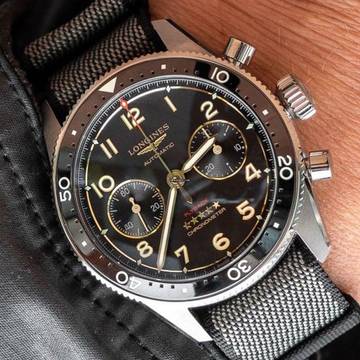  Longines Spirit FLYBACK TITANIUM NEW FULL SET 