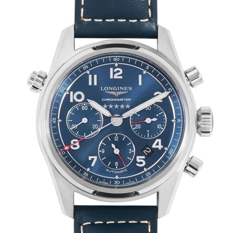  Longines Spirit CHRONOGRAPH NEW FULL SET 