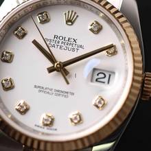 Thumbnail von Rolex Datejust 36 Steel Gold Jubilee Fluted White Diamond Dial