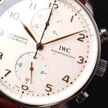 Thumbnail von IWC Portugieser Chronograph Stainless Steel / Gold Numerals
