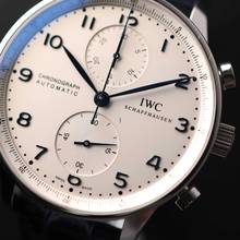 Thumbnail von IWC Portugieser Chronograph Stainless Steel / Blue Numerals