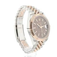 Thumbnail von Rolex Datejust 41 Jubilee Fluted Steel Everose Choco Dial