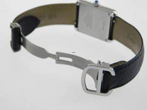 Thumbnail von Cartier Tank Solo 31 x 24mm im Top Zustand mit original Band und Faltschließe Cartier Box geliefert in der original Box