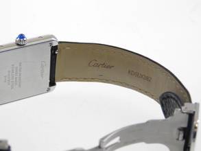 Thumbnail von Cartier Tank Solo 31 x 24mm im Top Zustand mit original Band und Faltschließe Cartier Box geliefert in der original Box