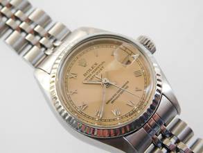 Thumbnail von Rolex Lady-Datejust Stahl Weißgold mit Porcelain Dial im Full Set plus Revision Full Set plus Revisionsbeleg und Erstkaufrechnung v 1979