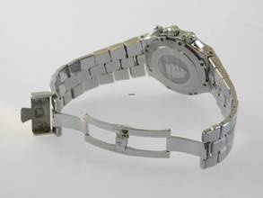 Thumbnail von Vacheron Constantin Overseas Chronograph Automatik Stahl im Top Zustand mit schwarzem Blatt Automatik Chronograph 40mm Kaliber 1137