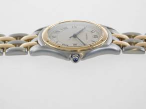 Thumbnail von Cartier Cougar de Panthere XL mit Datum auf 3 Uhr 33mm im Best Zustand mit Cartier Service Etui