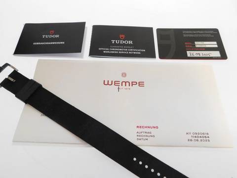  Tudor Pelagos Fxd Black Dial aus 8-2025 wie Ladenneu Full Set LC 100 WEMPE Tudor Garantie 