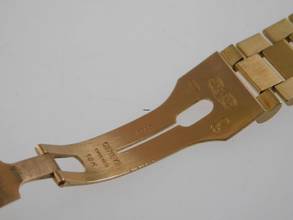 Thumbnail von Rolex Day-Date 36 mit Rolex Service Papieren von 2020 Day-Date 18 Karat Gelbgold im Top Zustand blaues Blatt LC 100 deutscher Wochentag