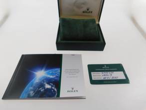 Thumbnail von Rolex Day-Date 36 mit Rolex Service Papieren von 2020 Day-Date 18 Karat Gelbgold im Top Zustand blaues Blatt LC 100 deutscher Wochentag