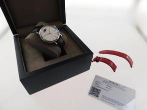 Thumbnail von IWC Portofino Automatic Moon Phase 37 Herrenuhr mit original Papieren im Neu Zustand IWC Warranty until 9/29