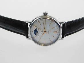 Thumbnail von IWC Portofino Automatic Moon Phase 37 Herrenuhr mit original Papieren im Neu Zustand IWC Warranty until 9/29