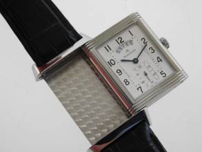 Thumbnail von Jaeger-LeCoultre Grande Reverso Duo im Top Zustand mit Krokoband