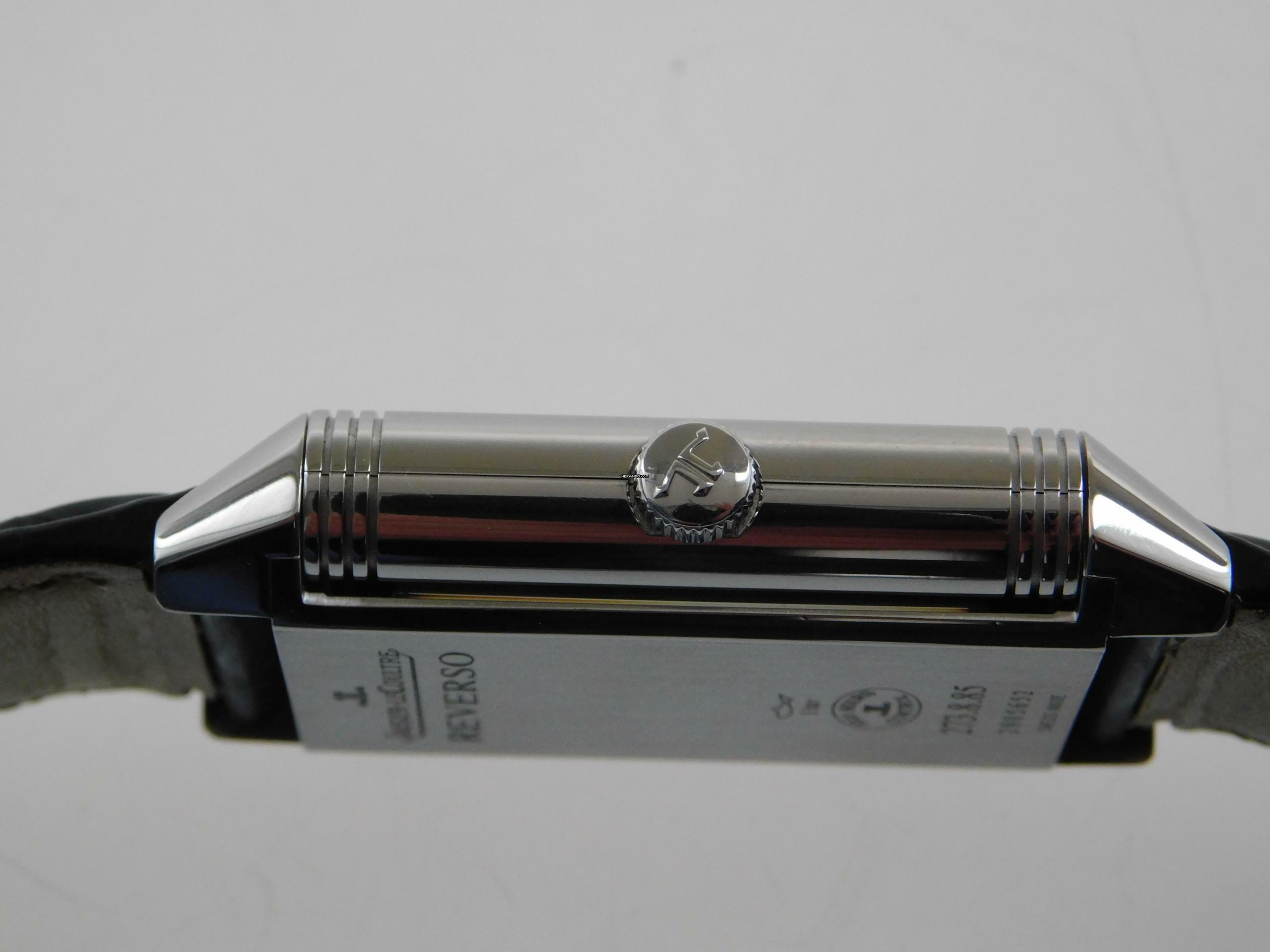 Jaeger-LeCoultre Grande Reverso Duo im Top Zustand mit Krokoband